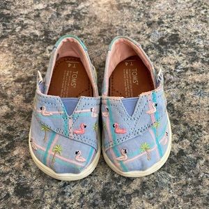 Toddler flamingo Tom's 4t